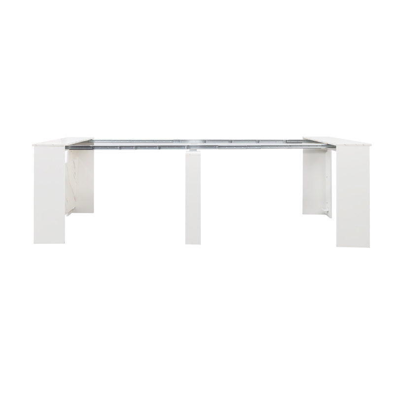 Multifunctional extendable console table