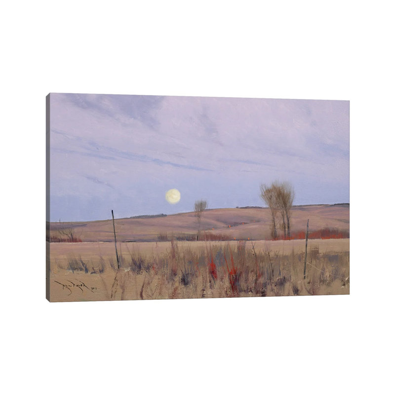 When We Walk These Fields II by Ben Bauer - Wrapped Canvas Painting, 20.32 cm H x 30.48 cm W