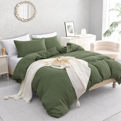 Lazzaro Microfiber Duvet Cover Set