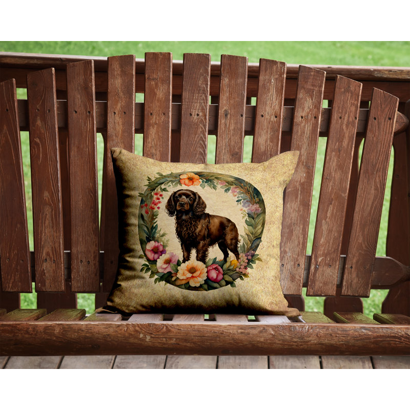 Outdoor Throw Pillow, 14" H x 14" W x 3" D