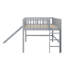 Low Loft Bed With Ladder And Slide-115975083