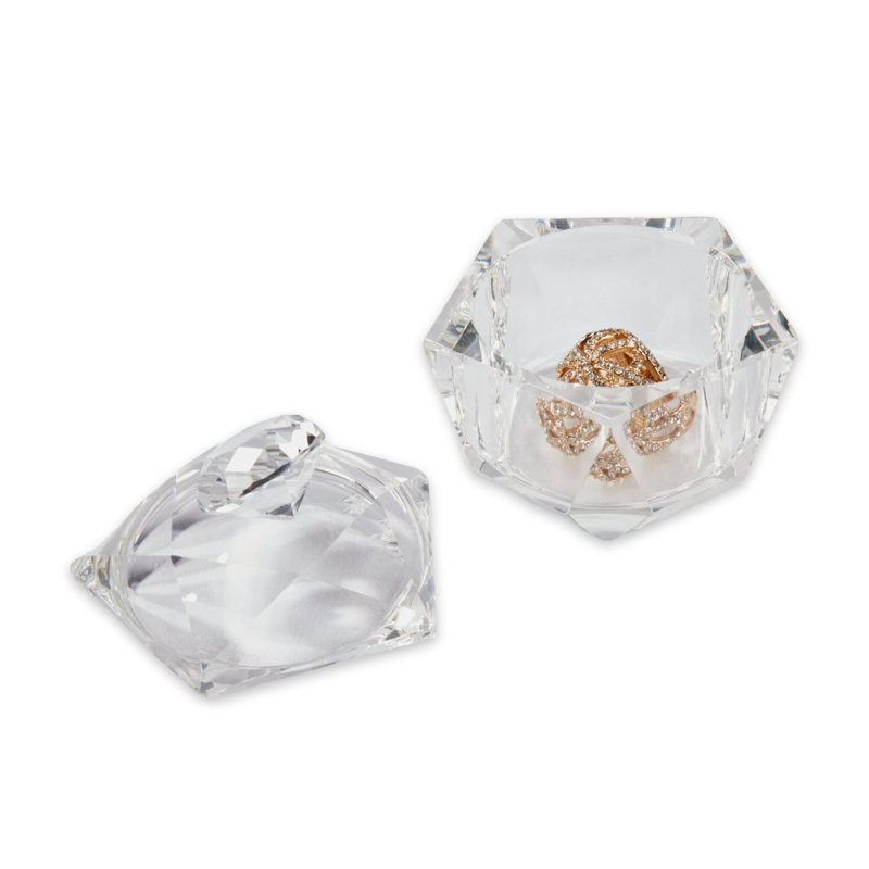 Porte-bibelots Amelia, Transparent