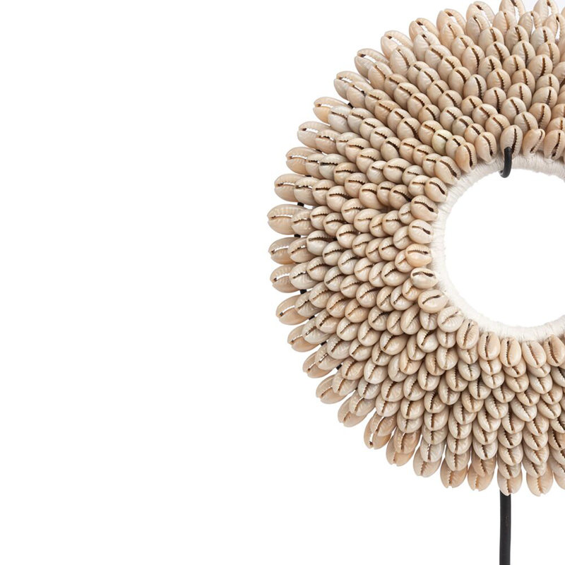 Cowry Shell Necklace Sculpture