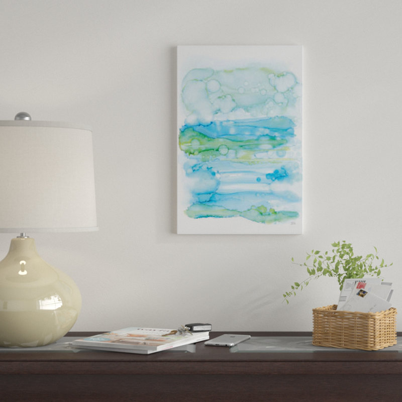 «Drifting by I», reproduction sur toile, H 18 po x l 12 po x P 1,5 po, Toile tendue, Pas de tapis