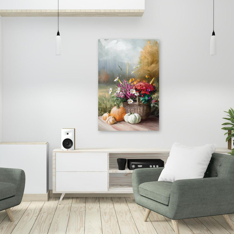 Art d'automne et saisons brunes VII, H 36 po x l 24 po