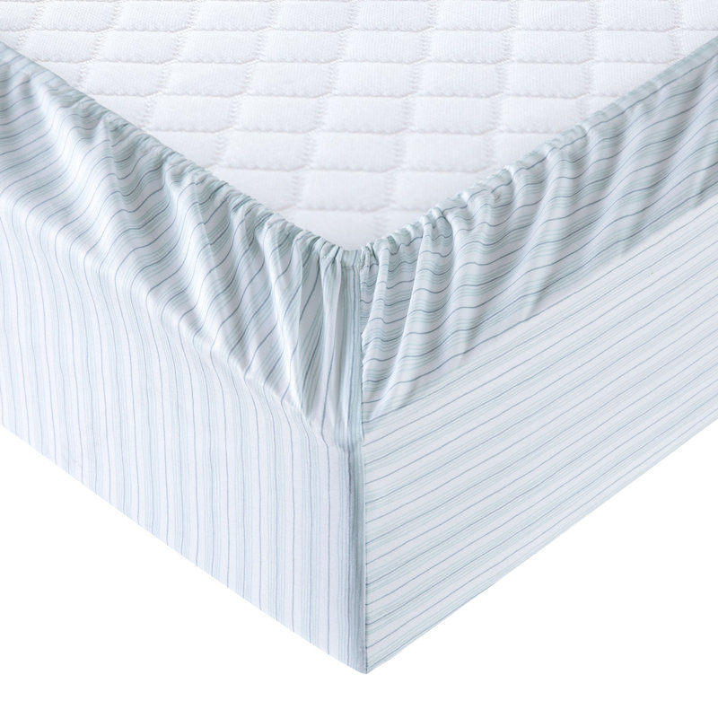 Penelope & Paul Seaside Stripe Wrinkle Resistant S Microfiber Twill Striped Sheet Set