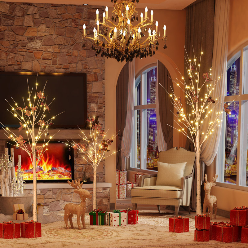 LED Lighted Trees & Branches