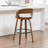 Drees Swivel Vegan Leather Counter And Bar Stool-121119401-121119403