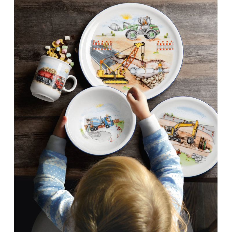 Round 19cm Breakfast Plate
