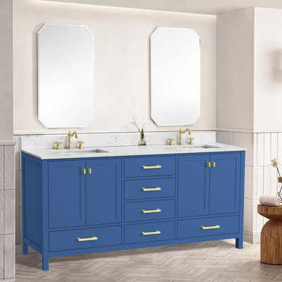 Meuble-lavabo moderne autoportant