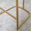 Alphonse Upholstered Counter Stool with Metal Frame