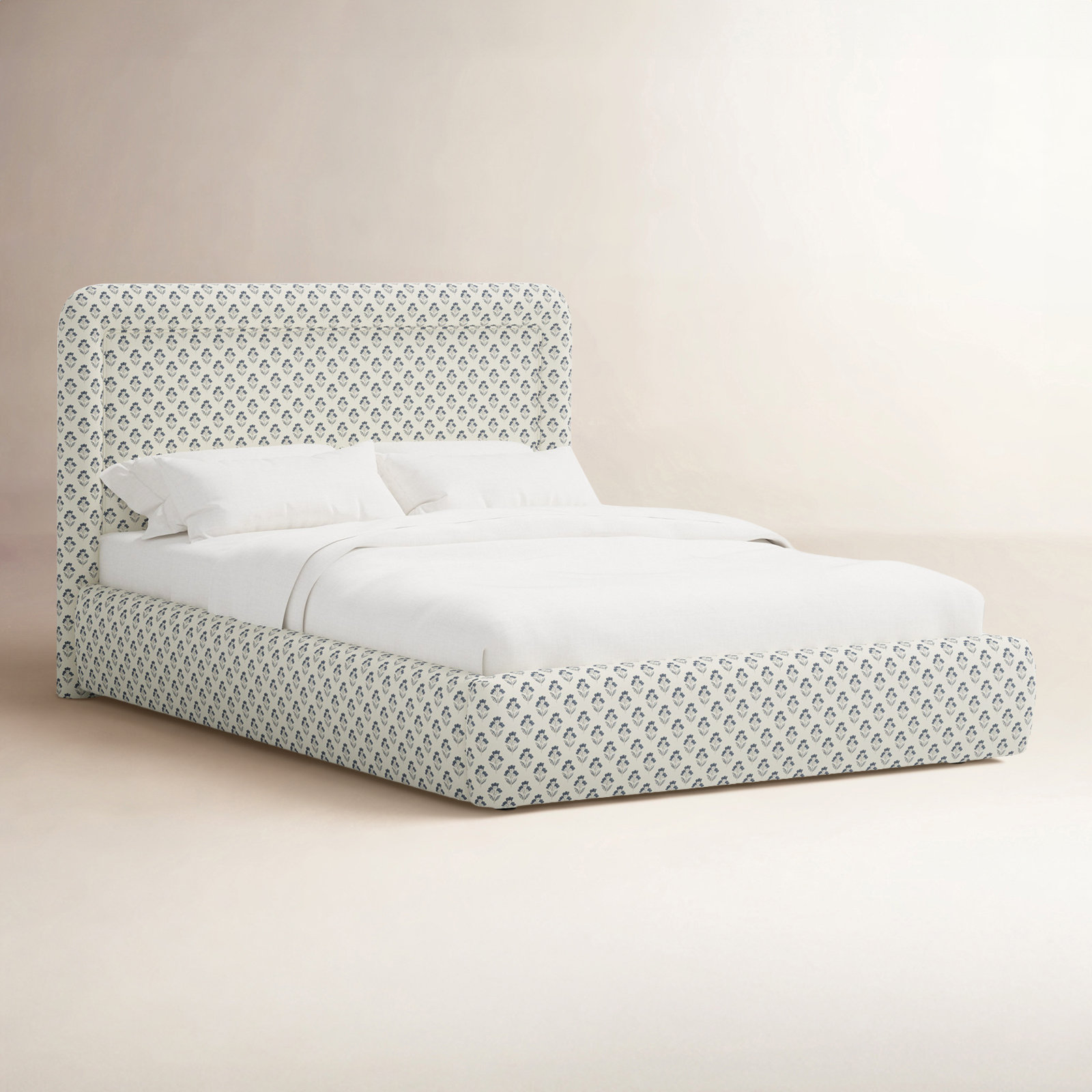 Stoffer Home x Cloth and Co. Marisa Bed, Francie Blue, King
