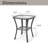 Patio Wicker Coffee Table