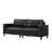 79" Faux Leather Square Arm Sofa-164126009