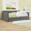 Grand lit plateforme tapissier 2 tiroirs avec ports USB-1097895835
