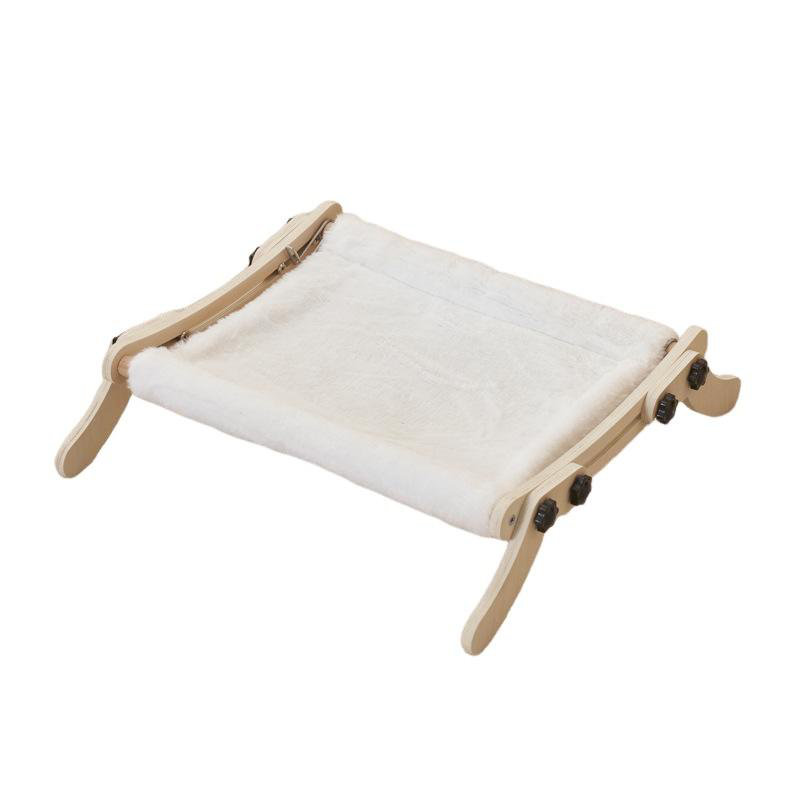 Perchoir pour fenêtre de chat, hamac pour fenêtre de chat, offrant un bain de soleil tout autour et peu encombrant, lit pour chat facile à ajuster pour le rebord de la fenêtre, le chevet, le tiroir et l'armoire
