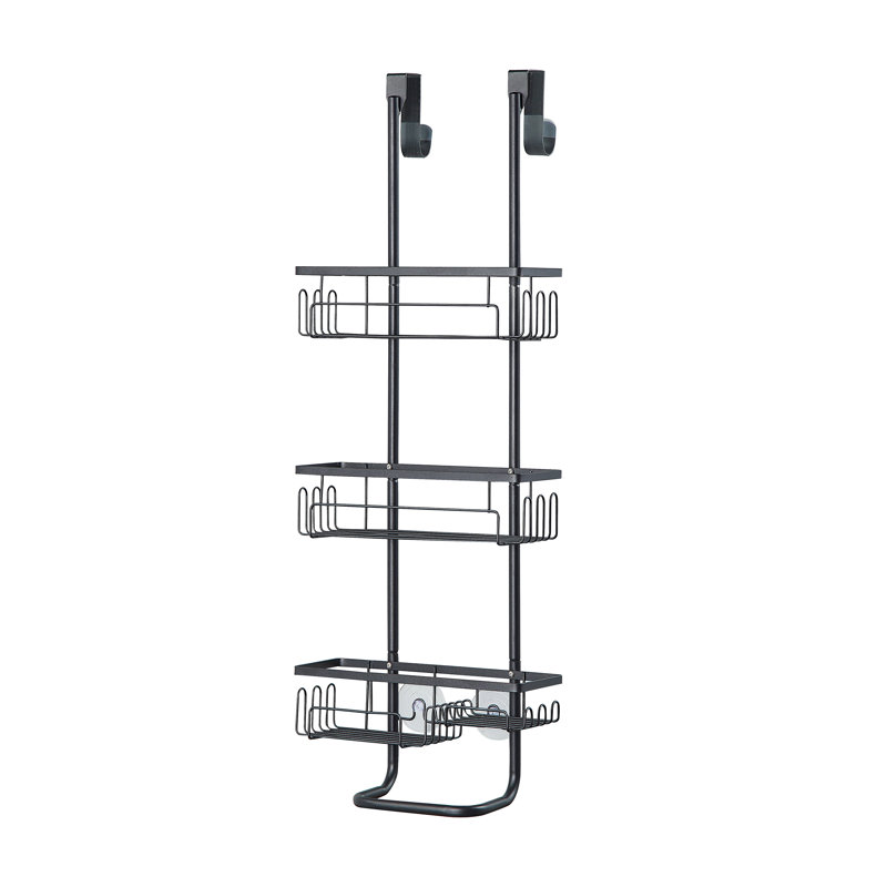 Serviteur de douche suspendu Classic, Noir