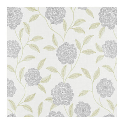 Bordure florale pelez et collez