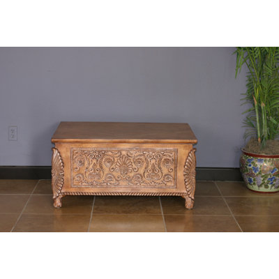 Adedimeji Solid + Manufactured Wood Accent Trunk