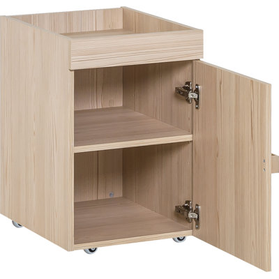 Schreibtisch Dristan mit Bücherregal