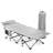 Alpcour XL Compact Folding Camping Bed - Steel Frame, Polyester, 500 Lbs Capacity