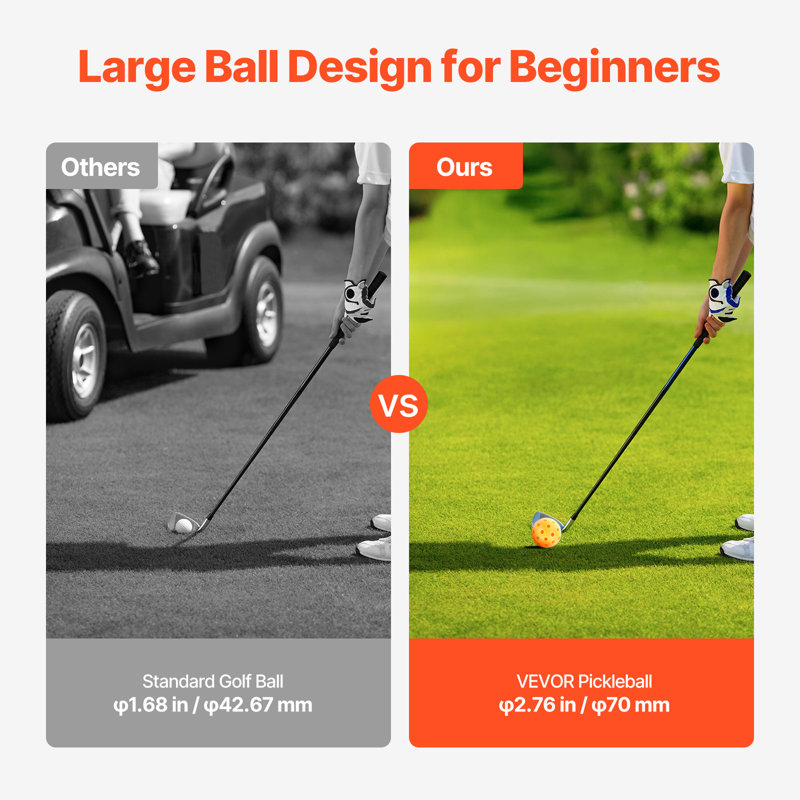 Jeu de golf portatif extérieur 9 trous pour enfants et adultes Backyard Golf Game