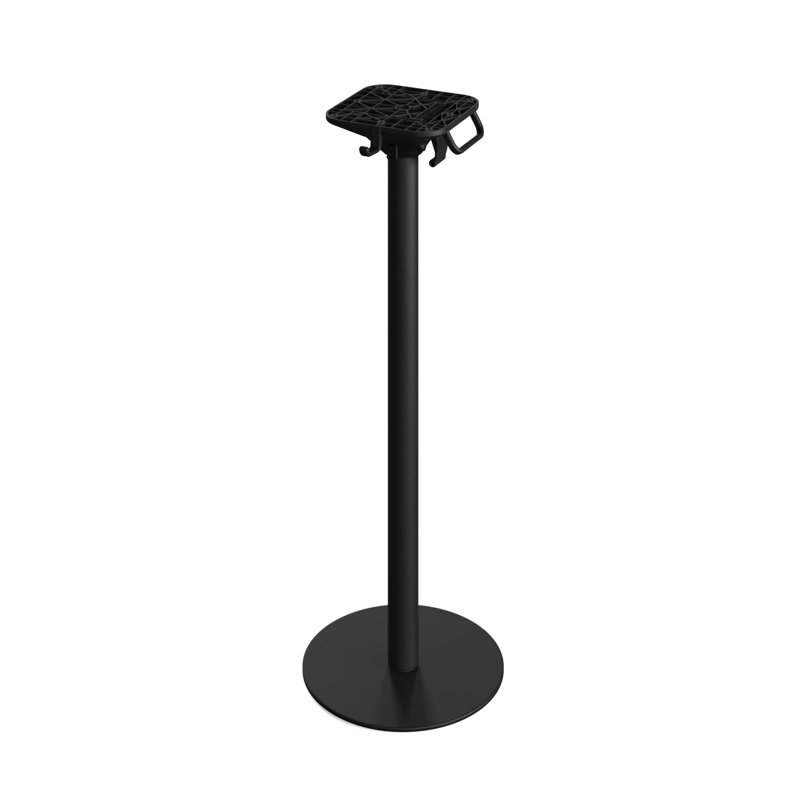 Fontinella Metal Folding Outdoor Bistro Table , 45cm cm W 45cm cm D, Black, 108cm H x 45cm W x 45cm D