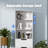 Bookcase With 2 Drawers, 63" 3-tier Bookshelf With Storage, 3 Shelf Bookcase With Adjustable Shelf, Modern Bookshelf, Open Shelves Bookshelf For Study, Bedroom & Home Office, White-559032737