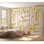Murale abstraite pelez et collez Lakechia - formes terreuses-106503724-126700100