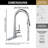 Pull Down Kitchen Sink Faucet Single Handle Kitchen Faucet with Magnetic Docking-94941839