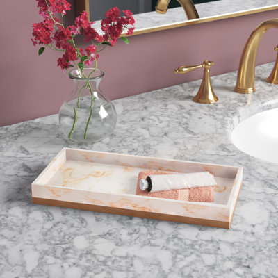 Misty Bathroom Tray