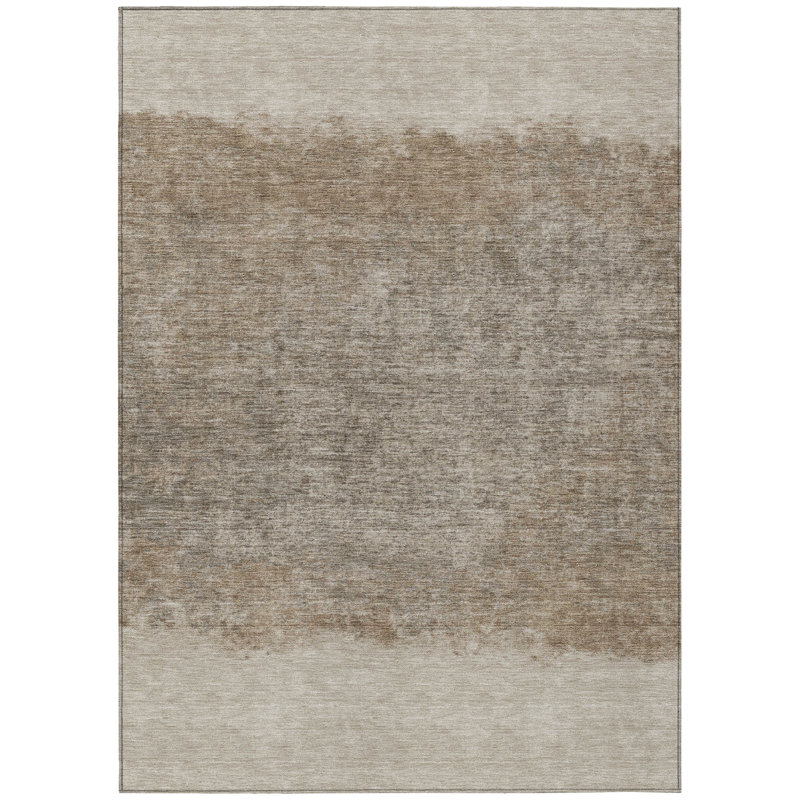 Tapis intérieur / extérieur lavable à la machine Eden ACN2214, Rectangle 8 pi x 10 pi