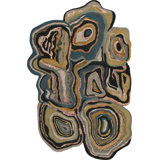 Gypsy Hand Tufted Wool Oriental Area Rug
