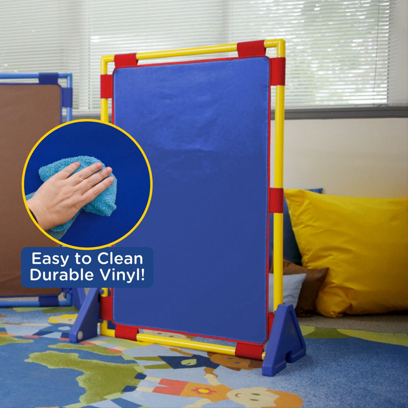 Rectangle Playpanel - With Feet, Blue