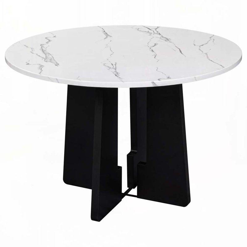 Round Dining Table for 4