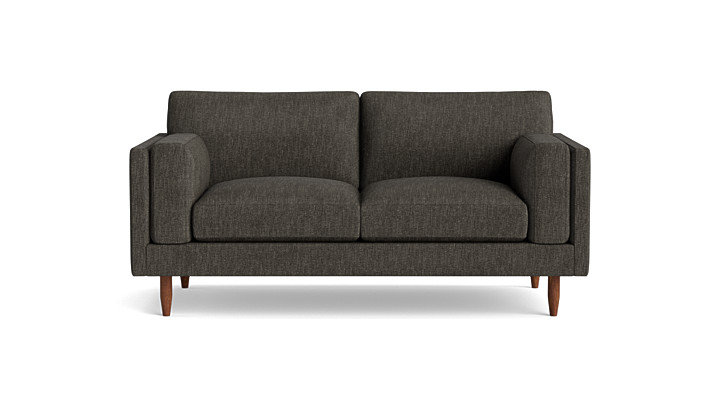 Skinny Fat Sofa ("85"), Performance Weave - Onyx
