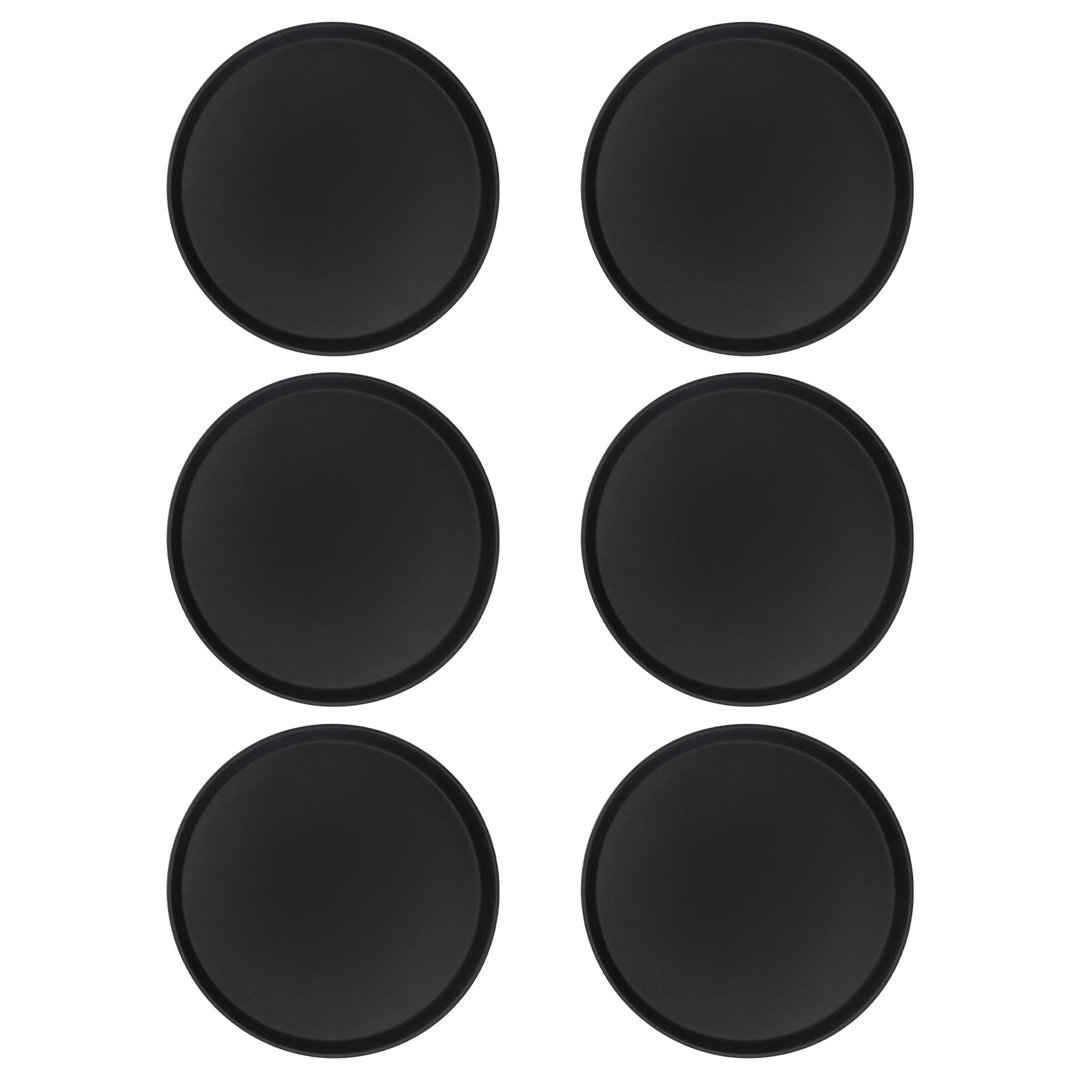 Argon Tableware - Round Non Slip Serving Trays - Set of 6