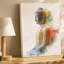 Toile, profil serein d'une silhouette de Bouddha illustrée dans un art mural, style sculptural lisse avec détails complexes-1087630374
