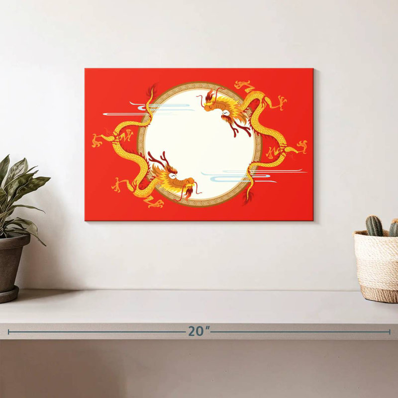 Joyeux dragon chinois