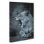 Fierce Lioness - Wrapped Canvas-56643379