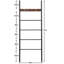 Cetronia 60cm Free Standing Towel Rail