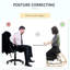 Ergonomic Kneeling Chair, Wood Kneel Stool, Black-1520273703