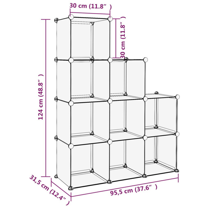 95.5cm Organiser Box