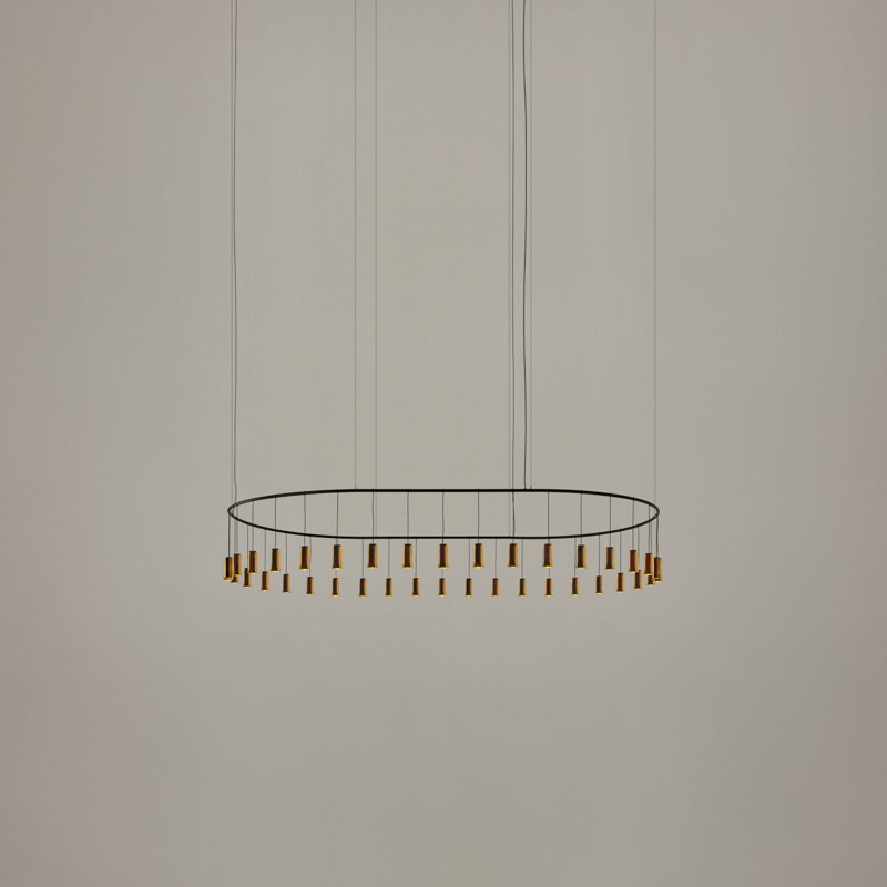 Cirio Oval, Polished Brass