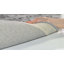 Tapis gris en laine touffeté à la main Oakton