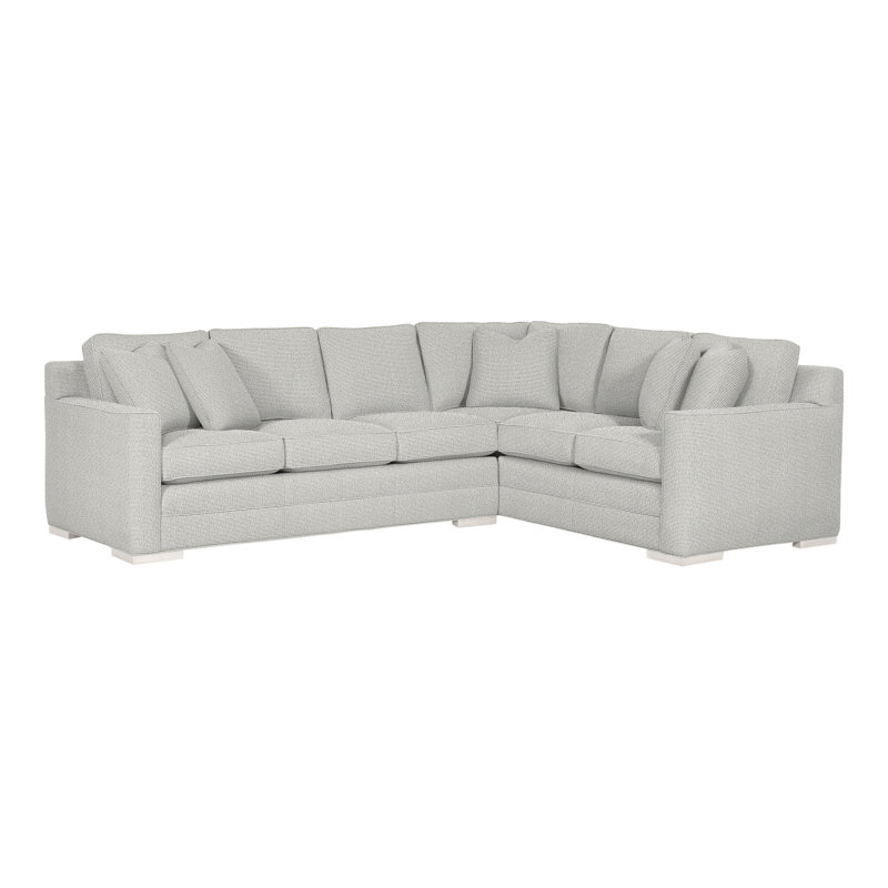 Summerton Sectional, Callaloo Cotton, Casa Blanca