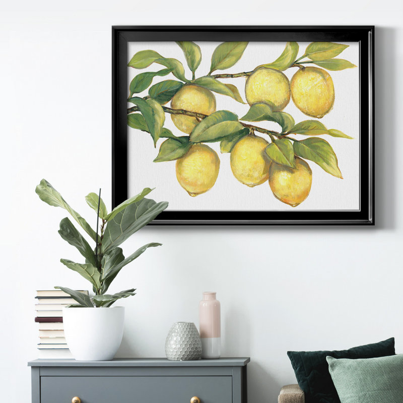 Ripe For Picks II - Peinture sur toile encadrée, H 18,5 po x l 24,5 po x P 1 po, Cadre noir