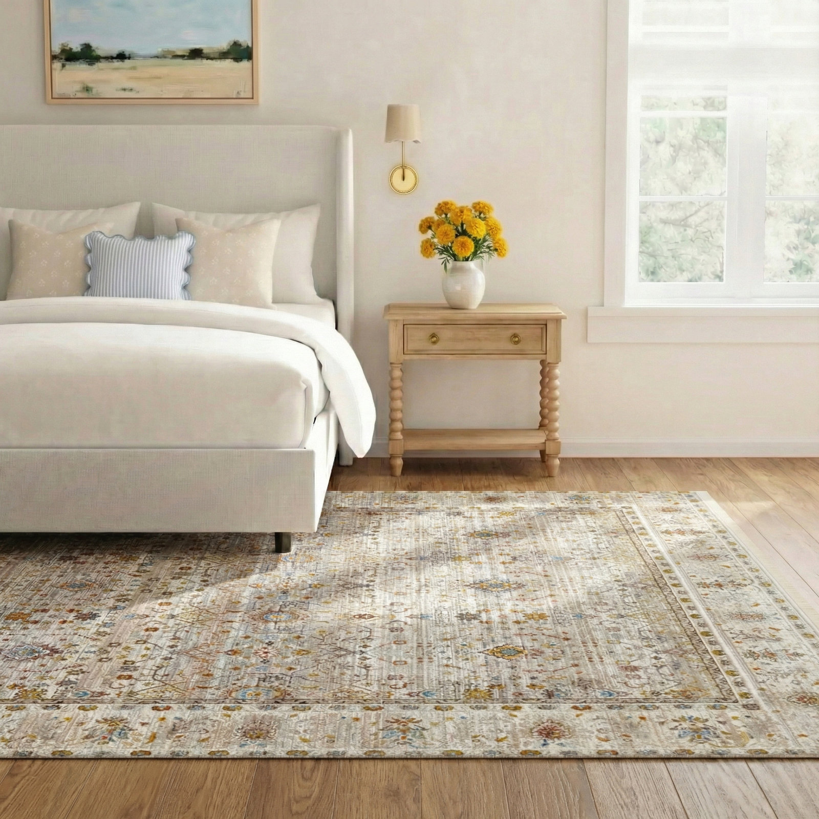 Applecroft Gray Rug, Rectangle 9' x 12'