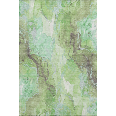 Premium Machine Washable Verlin AMF1785 Abstract Rug