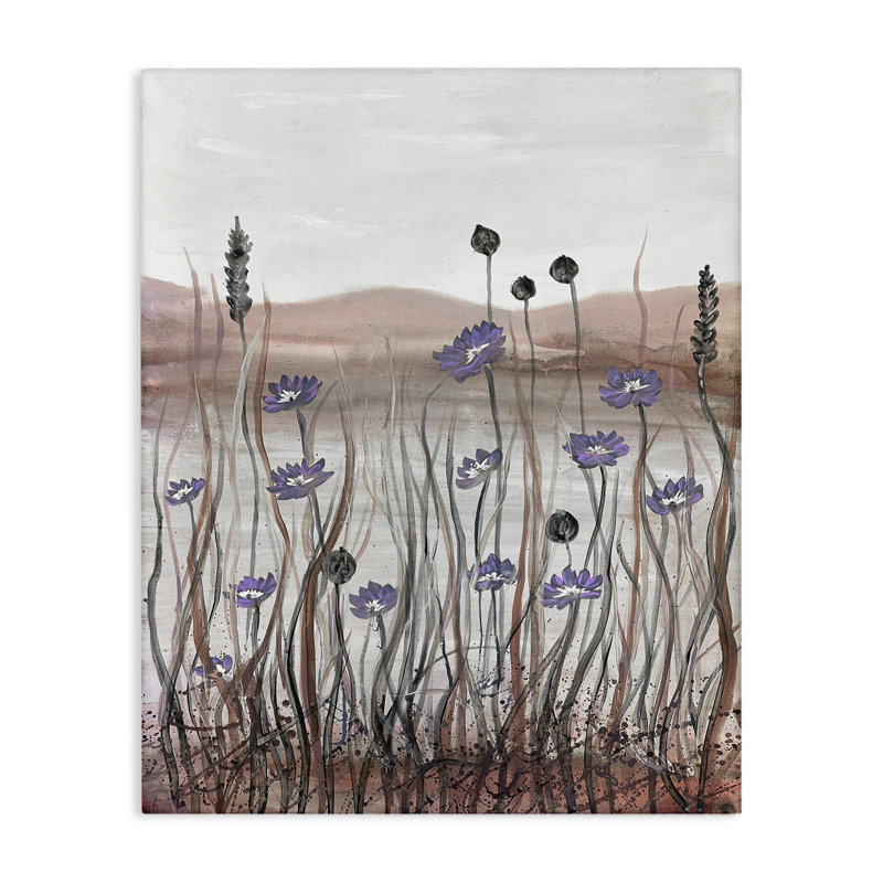 «Soft Lakeside Blooms» par Doris Charest, H 20 po x l 16 po